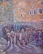 Vincent Van Gogh The Round of the Prisoners France oil painting artist